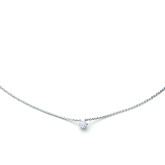 Naszyjnik Diamond Drop M z białego złota