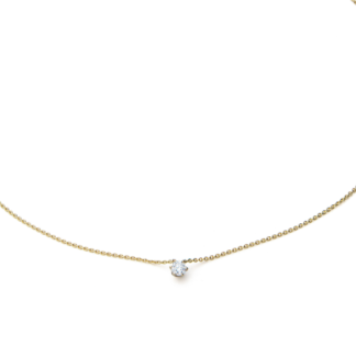 Naszyjnik Diamond Drop S z żółtego złota