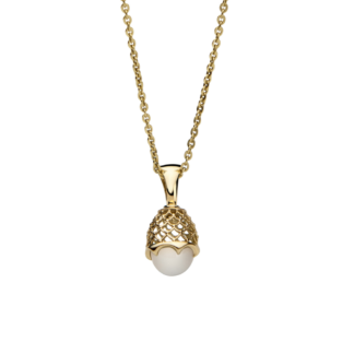 Zawieszka Bijoux white z żółtego złota