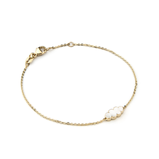Bransoletka Cloud bracelet z żółtego złota