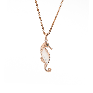 Zawieszka Seahorse z różowego złota