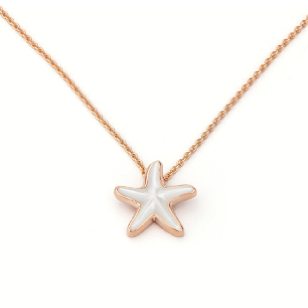 Zawieszka Starfish z różowego złota