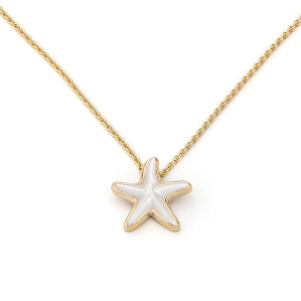 Zawieszka Starfish z żółtego złota