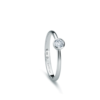 Pierścionek Timeless essence diamond z białego złota