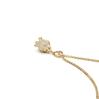 Diamond flower bell - 585