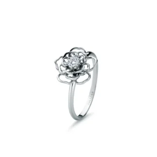 Pierścionek Dream of beauty diamond z białego złota