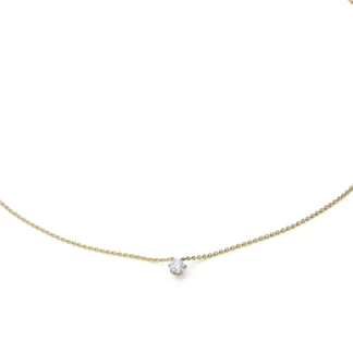 Naszyjnik Diamond Drop S z żółtego złota