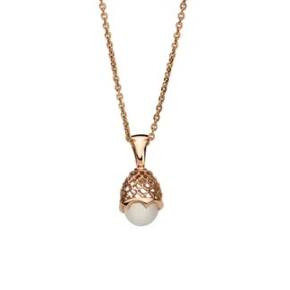 Zawieszka Bijoux white z różowego złota