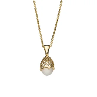 Zawieszka Bijoux white z żółtego złota