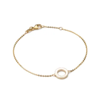 Bransoletka Milky way bracelet z żółtego złota