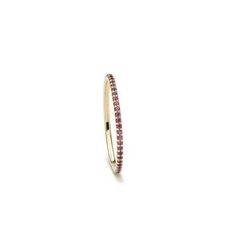 Pierścionek Rose ring z żółtego złota
