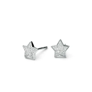 Kolczyki Sirius diamonds z białego złota